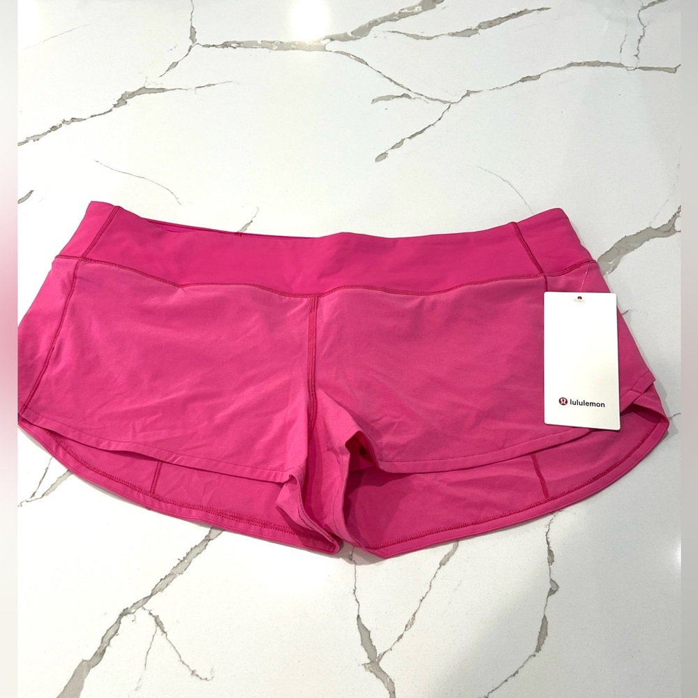 NWT LULULEMON SPEED UP LR SHORT 2.5” LINED